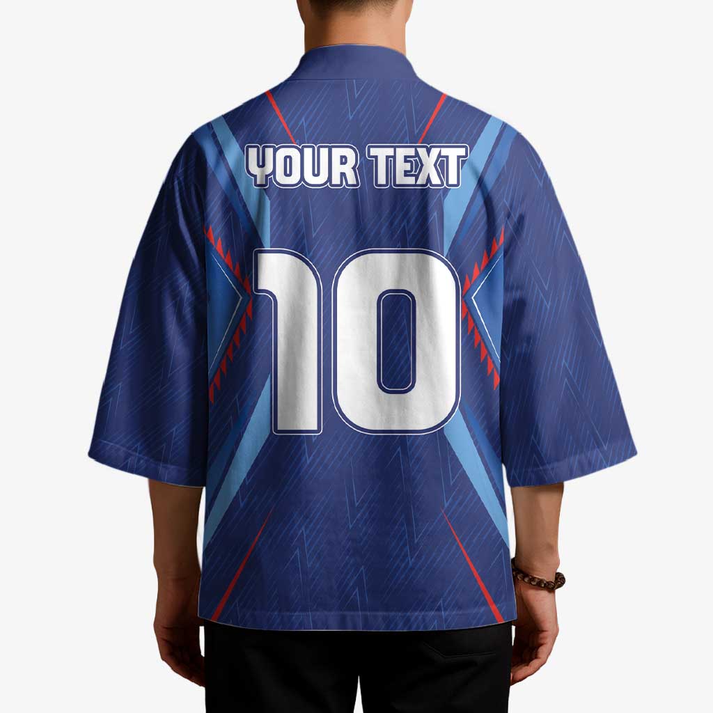 Custom Haiti National Football Kimono Sporty Style - Wonder Print Shop