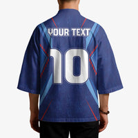 Custom Haiti National Football Kimono Sporty Style - Wonder Print Shop