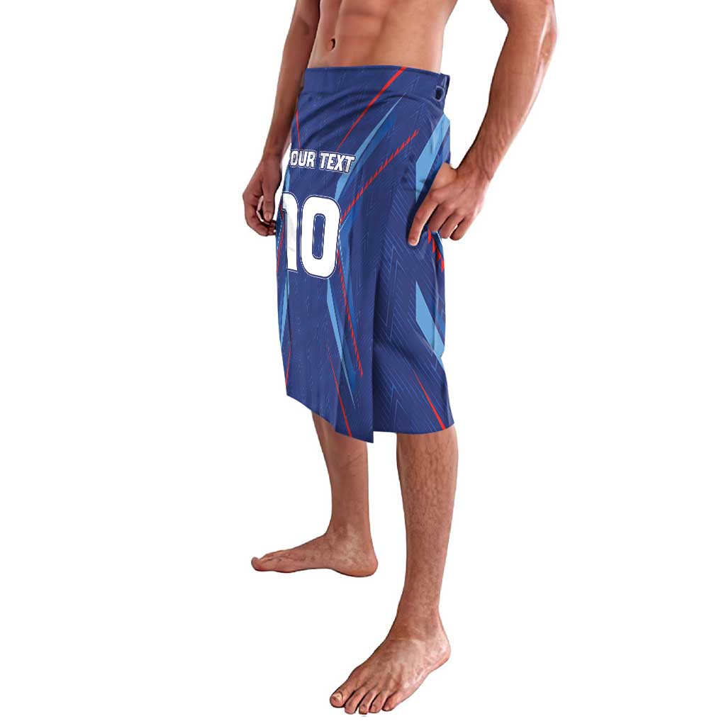 Custom Haiti National Football Lavalava Sporty Style - Wonder Print Shop