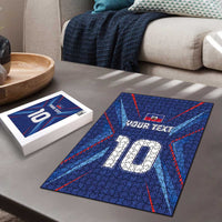 Custom Haiti National Football Puzzle Sporty Style - Wonder Print Shop