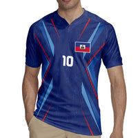 Custom Haiti National Football Rugby Jersey Sporty Style - Wonder Print Shop