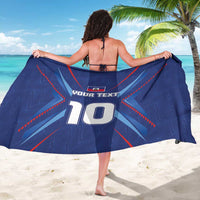 Custom Haiti National Football Sarong Sporty Style - Wonder Print Shop