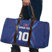 Custom Haiti National Football Travel Bag Sporty Style - Wonder Print Shop