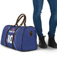 Custom Haiti National Football Travel Bag Sporty Style - Wonder Print Shop