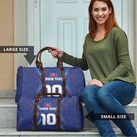 Custom Haiti National Football Travel Bag Sporty Style - Wonder Print Shop