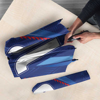 Custom Haiti National Football Umbrella Sporty Style - Wonder Print Shop