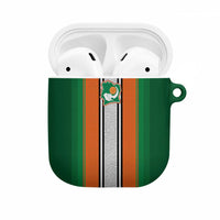 Ivory Coast National Football AirPods Case Les Elephants-Striped Sport Style - Wonder Print Shop