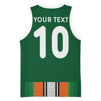 Custom Ivory Coast National Football Basketball Jersey Les Elephants-Striped Sport Style - Wonder Print Shop