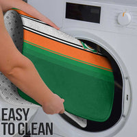 Ivory Coast National Football Bathroom Set Les Elephants-Striped Sport Style - Wonder Print Shop