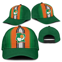 Ivory Coast National Football Classic Cap Les Elephants-Striped Sport Style - Wonder Print Shop