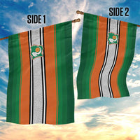 Ivory Coast National Football Garden Flag Les Elephants-Striped Sport Style - Wonder Print Shop