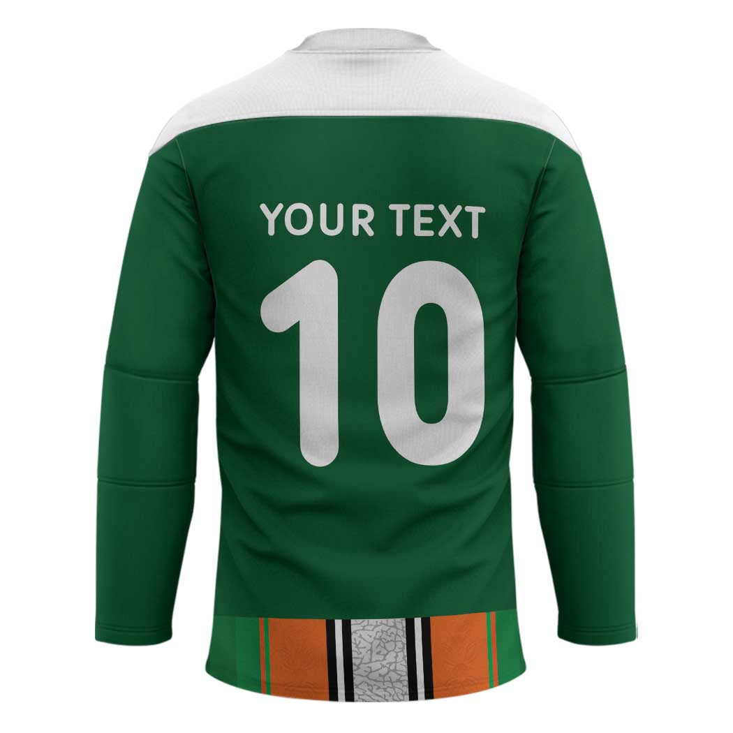 Custom Ivory Coast National Football Hockey Jersey Les Elephants-Striped Sport Style - Wonder Print Shop