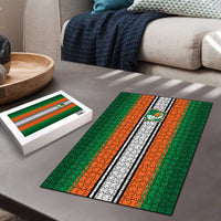 Ivory Coast National Football Puzzle Les Elephants-Striped Sport Style - Wonder Print Shop