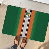 Ivory Coast National Football Rubber Doormat Les Elephants-Striped Sport Style - Wonder Print Shop