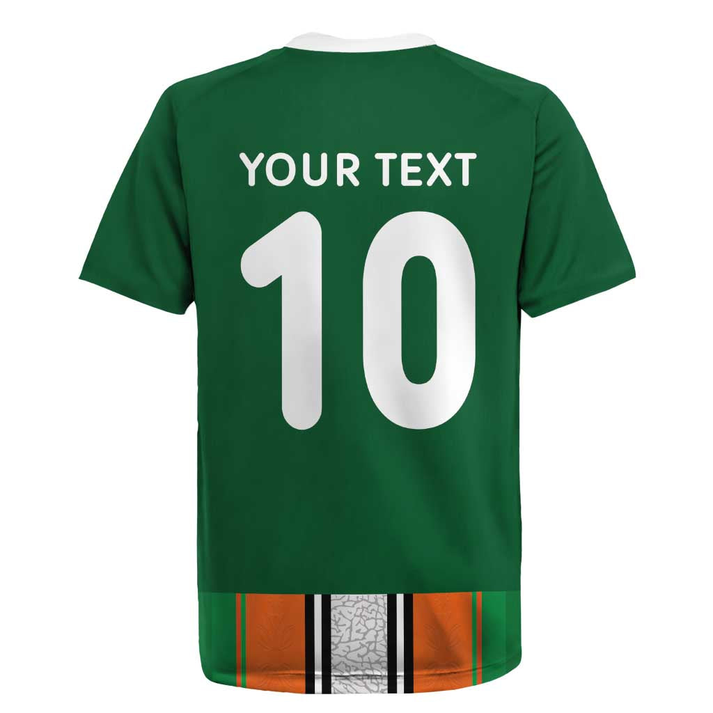 Custom Ivory Coast National Football Rugby Jersey Les Elephants-Striped Sport Style - Wonder Print Shop