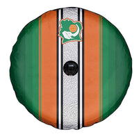 Ivory Coast National Football Spare Tire Cover Les Elephants-Striped Sport Style - Wonder Print Shop