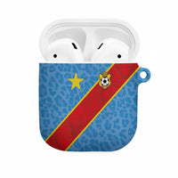 DR Congo National Football AirPods Case Leopards Power - Wonder Print Shop