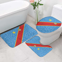 DR Congo National Football Bathroom Set Leopards Power - Wonder Print Shop