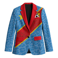 Custom DR Congo National Football Blazer Leopards Power - Wonder Print Shop