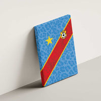 DR Congo National Football Canvas Wall Art Leopards Power - Wonder Print Shop