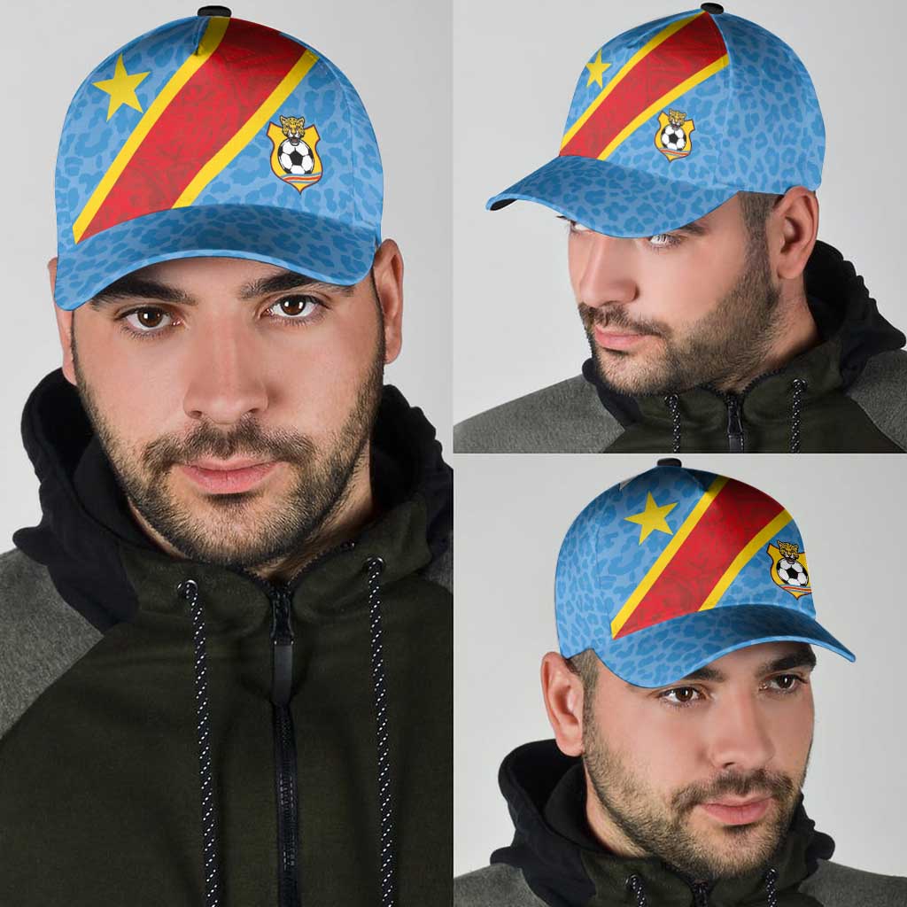 DR Congo National Football Classic Cap Leopards Power - Wonder Print Shop