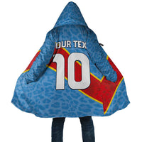 Custom DR Congo National Football Cloak Leopards Power - Wonder Print Shop