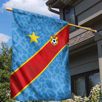 DR Congo National Football Garden Flag Leopards Power - Wonder Print Shop