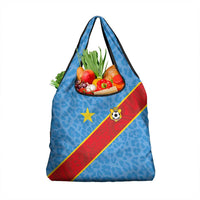 DR Congo National Football Grocery Bag Leopards Power - Wonder Print Shop