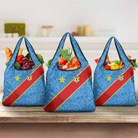 DR Congo National Football Grocery Bag Leopards Power - Wonder Print Shop