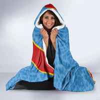DR Congo National Football Hooded Blanket Leopards Power - Wonder Print Shop