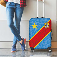 DR Congo National Football Luggage Cover Leopards Power - Wonder Print Shop