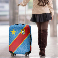 DR Congo National Football Luggage Cover Leopards Power - Wonder Print Shop