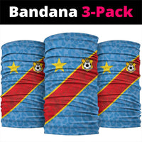 DR Congo National Football Neck Gaiter Leopards Power - Wonder Print Shop