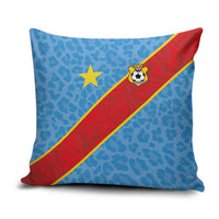 DR Congo National Football Pillow Cover Leopards Power - Wonder Print Shop