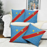 DR Congo National Football Pillow Cover Leopards Power - Wonder Print Shop