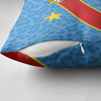 DR Congo National Football Pillow Cover Leopards Power - Wonder Print Shop
