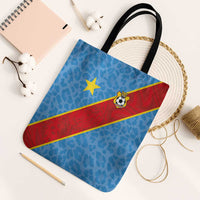 DR Congo National Football Tote Bag Leopards Power - Wonder Print Shop