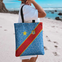 DR Congo National Football Tote Bag Leopards Power - Wonder Print Shop
