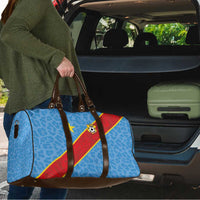 DR Congo National Football Travel Bag Leopards Power - Wonder Print Shop