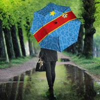 DR Congo National Football Umbrella Leopards Power - Wonder Print Shop