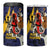 Barbados Jazz Festival - Abstract Jazz Art 4 in 1 Can Cooler Tumbler - Wonder Print Shop