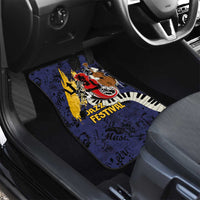 Barbados Jazz Festival - Abstract Jazz Art Car Mats - Wonder Print Shop