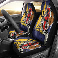 Barbados Jazz Festival - Abstract Jazz Art Car Seat Cover - Wonder Print Shop