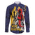 Barbados Jazz Festival - Abstract Jazz Art Family Matching Off Shoulder Maxi Dress and Hawaiian Shirt - Wonder Print Shop