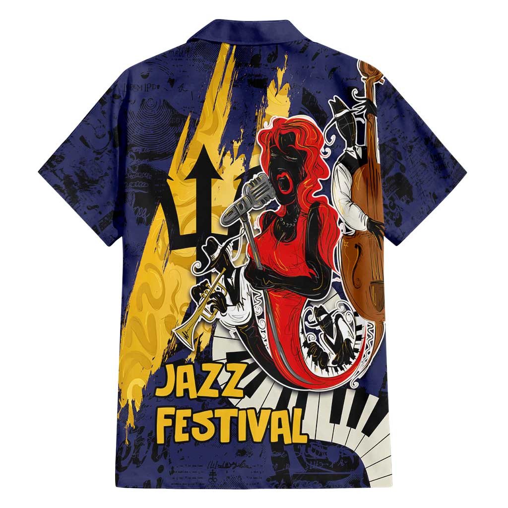 Barbados Jazz Festival - Abstract Jazz Art Family Matching Summer Maxi Dress and Hawaiian Shirt - Wonder Print Shop