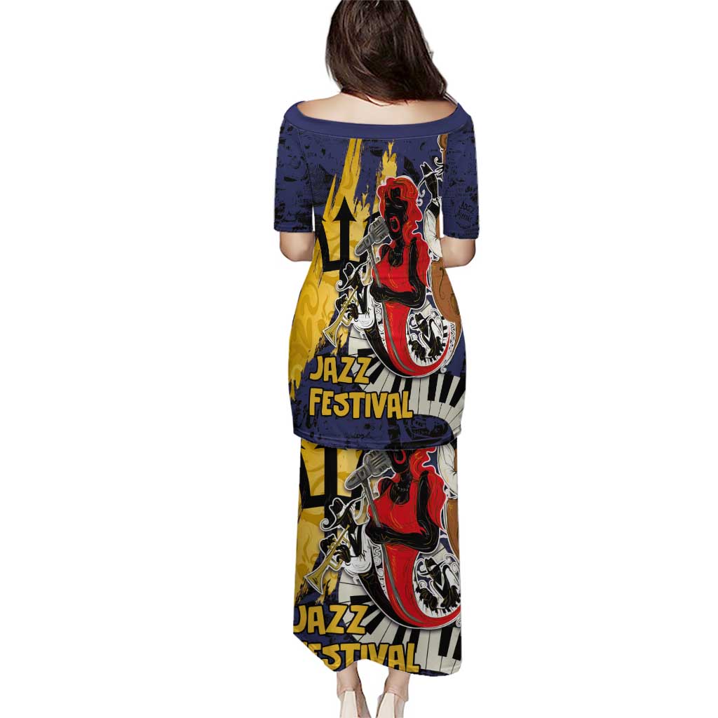 Barbados Jazz Festival - Abstract Jazz Art Puletasi - Wonder Print Shop