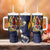 Barbados Jazz Festival - Abstract Jazz Art Tumbler With Handle - Wonder Print Shop
