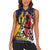 Barbados Jazz Festival - Abstract Jazz Art Women Sleeveless Polo Shirt - Wonder Print Shop