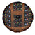 Traditional German Costume - Lederhosen Spare Tire Cover Folk Floral Pattern Style - Wonder Print Shop