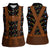 Traditional German Costume - Lederhosen Women Sleeveless Polo Shirt Folk Floral Pattern Style - Wonder Print Shop
